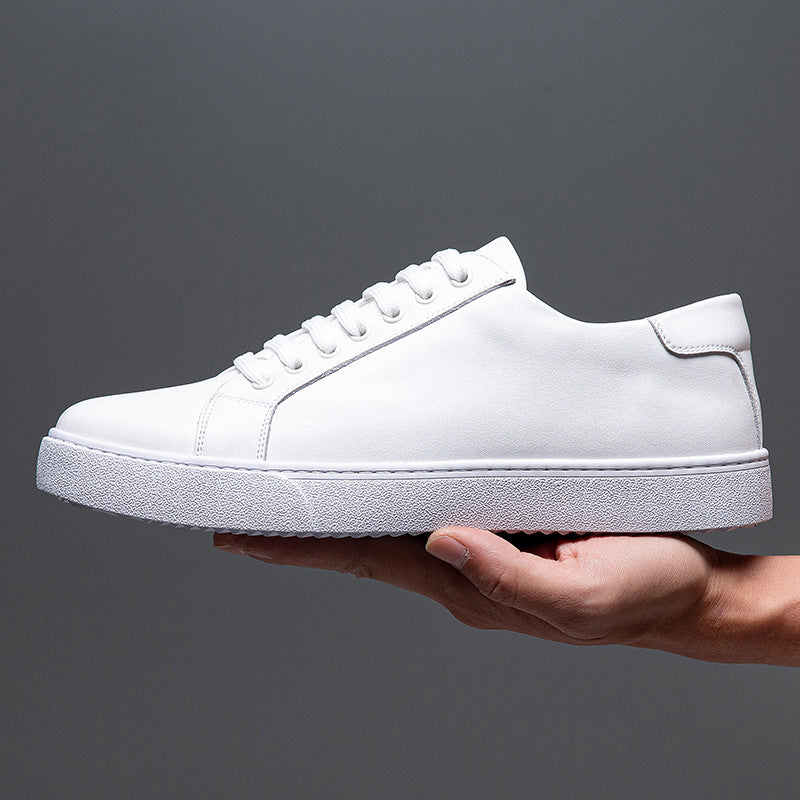 Belifi Men's trendy sneakers British style polished casual shoes