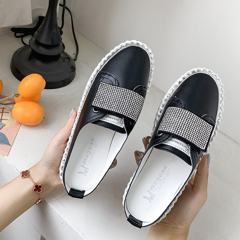 Belifi Fashionable CasualVelcro Slippers