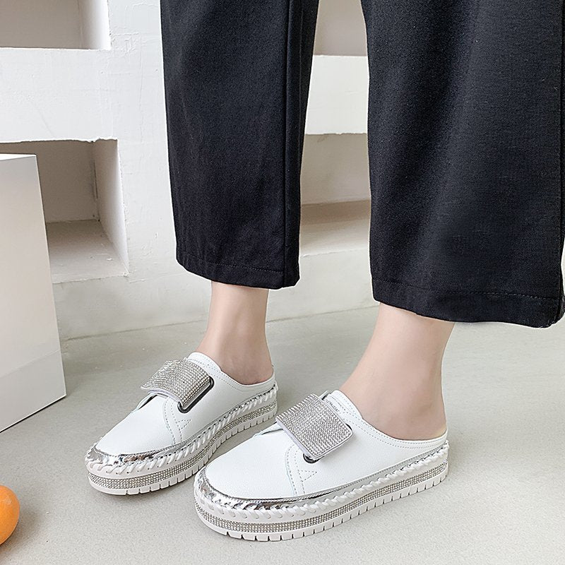 Belifi Fashionable CasualVelcro Slippers