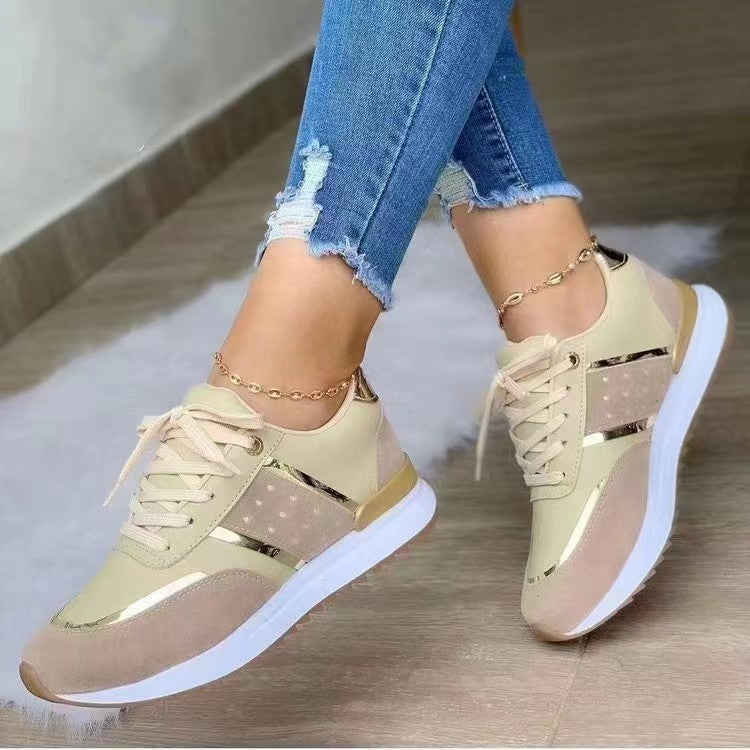 Belifi Shimmer Sequin Sports Sneakers