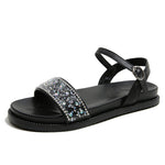 Belifi Fashion Pearl Crystal Sandals