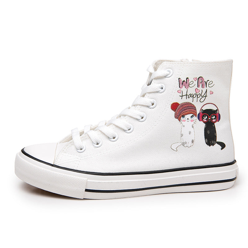 Belifi Cartoon Cute Casual High Top Shoes