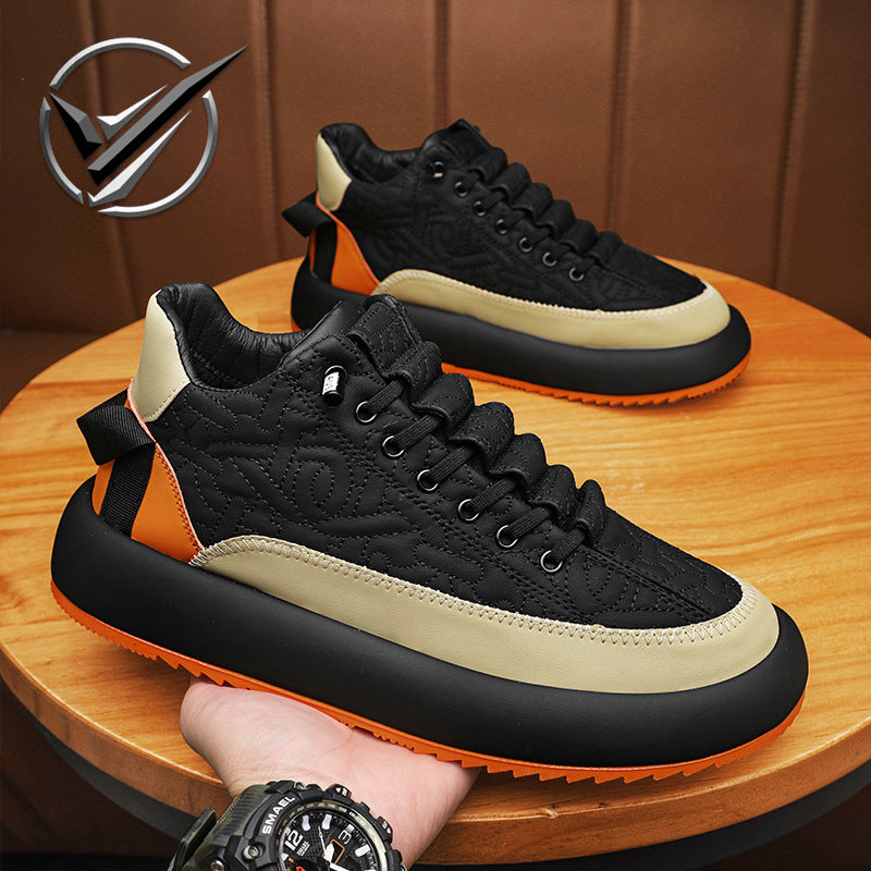 Belifi Men's casual thick sole heightening shoes autumn casual shoes