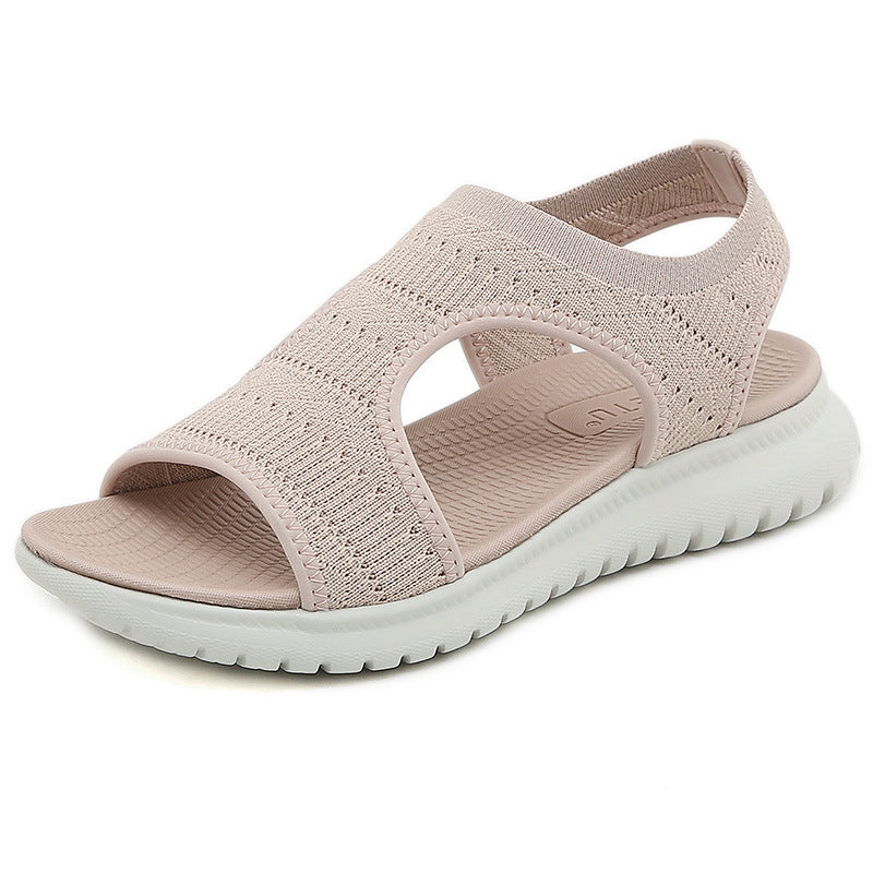 Belifi Women's Simple Lightweight Sports Wedge Heel Comfortable Sandals