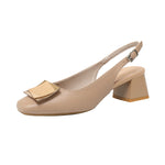 Belifi Parisian Duo-Buckle Elegance Sandals