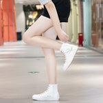 Belifi Stylish Versatile High Top Canvas Shoes