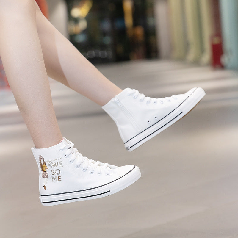Belifi Fashion Wild Leisure High-Top Shoes