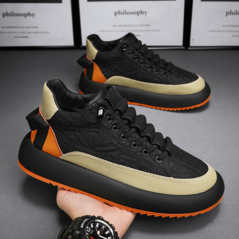 Belifi Men's casual thick sole heightening shoes autumn casual shoes