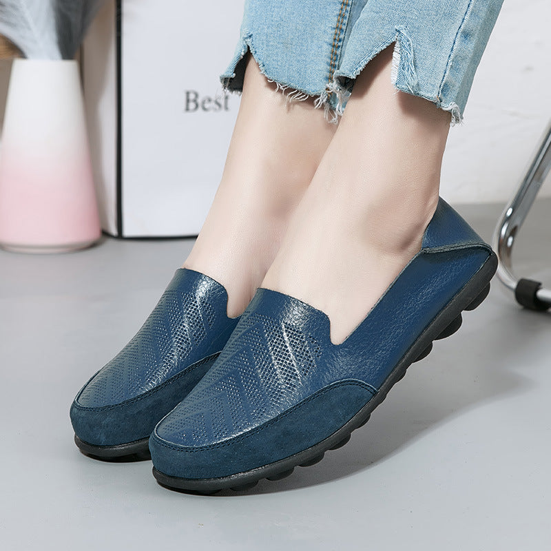 Belifi Embossed with a kick of Beanie Shoes