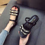 Belifi Flat Fashion All-match Slippers