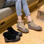 Belifi Thick-soled Rhinestone Fashion Shoes