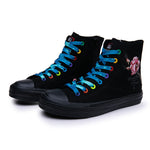 Belifi FashionableBreathable High Top Canvas Shoes