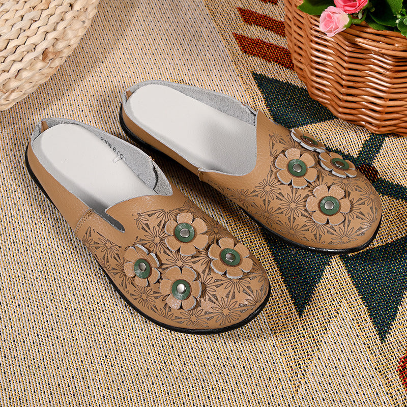 Belifi Low-cut Hollow FlowerWomen's Single Shoes