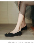 Belifi Rhinestone Bow Elegant Shoes
