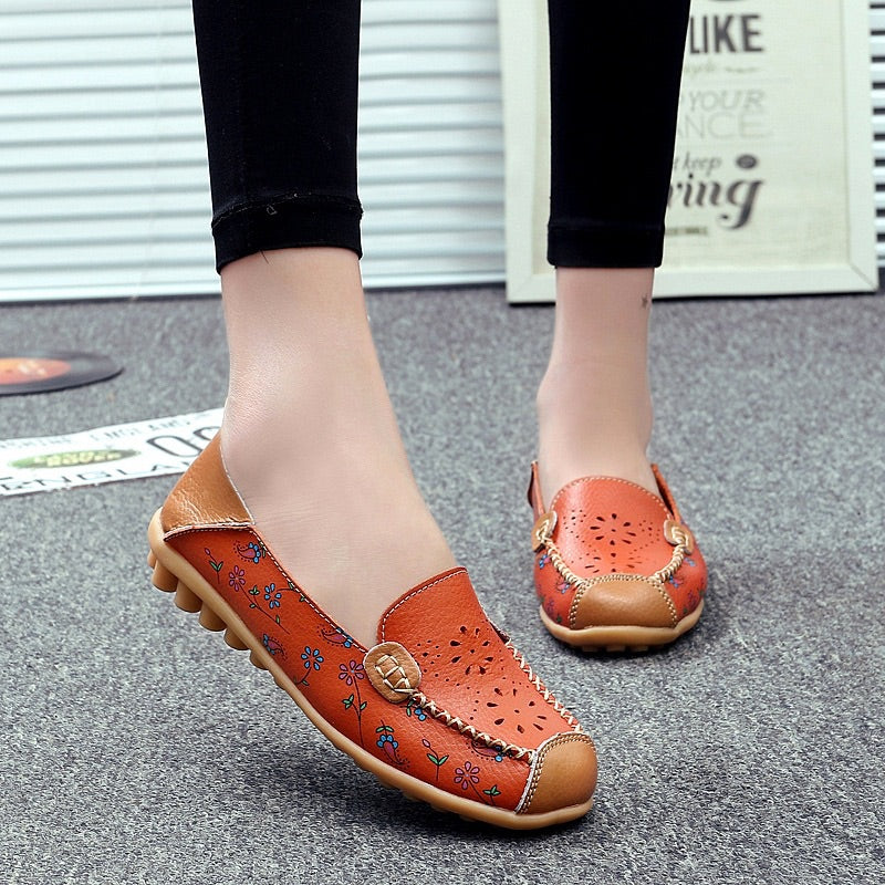 Belifi Casual Shoes Shallow Mouth Round Head Flat Bottom Women's Shoes